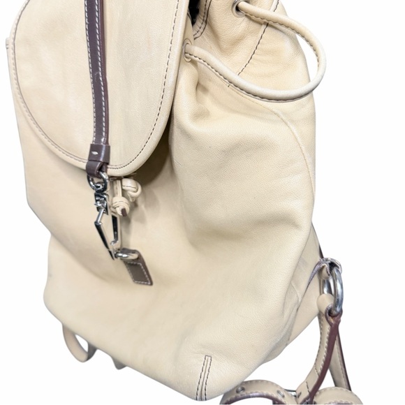 Coach yellow leather Backpack for Women 9368 - Picture 4 of 11